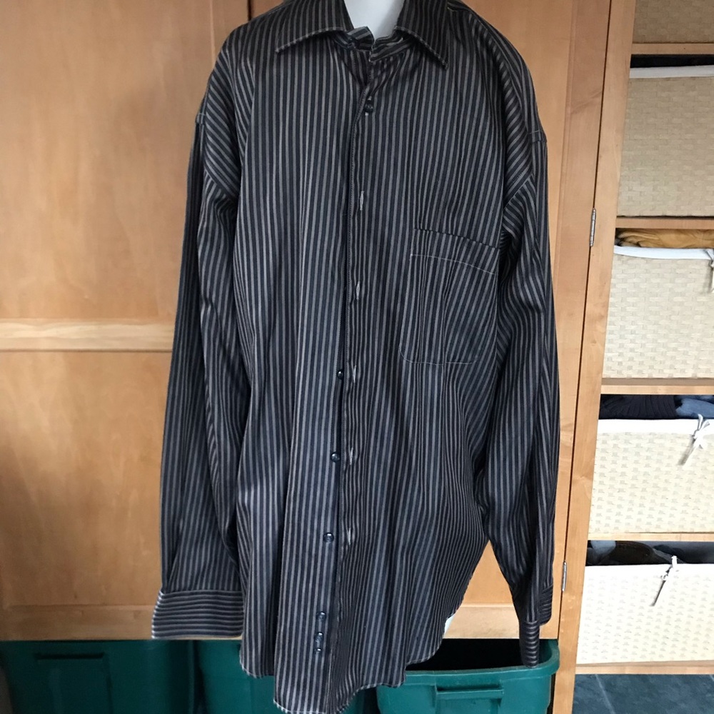 Pronto-Uomo large non-iron dress shirt